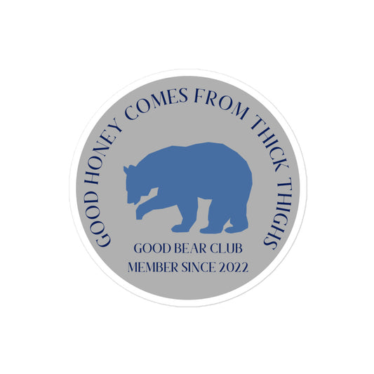 Good Bear Club Sticker