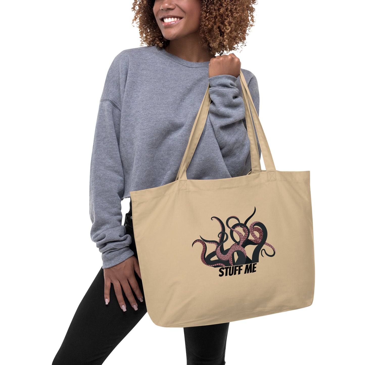 Stuff Me Tentacles XL Tote Bag