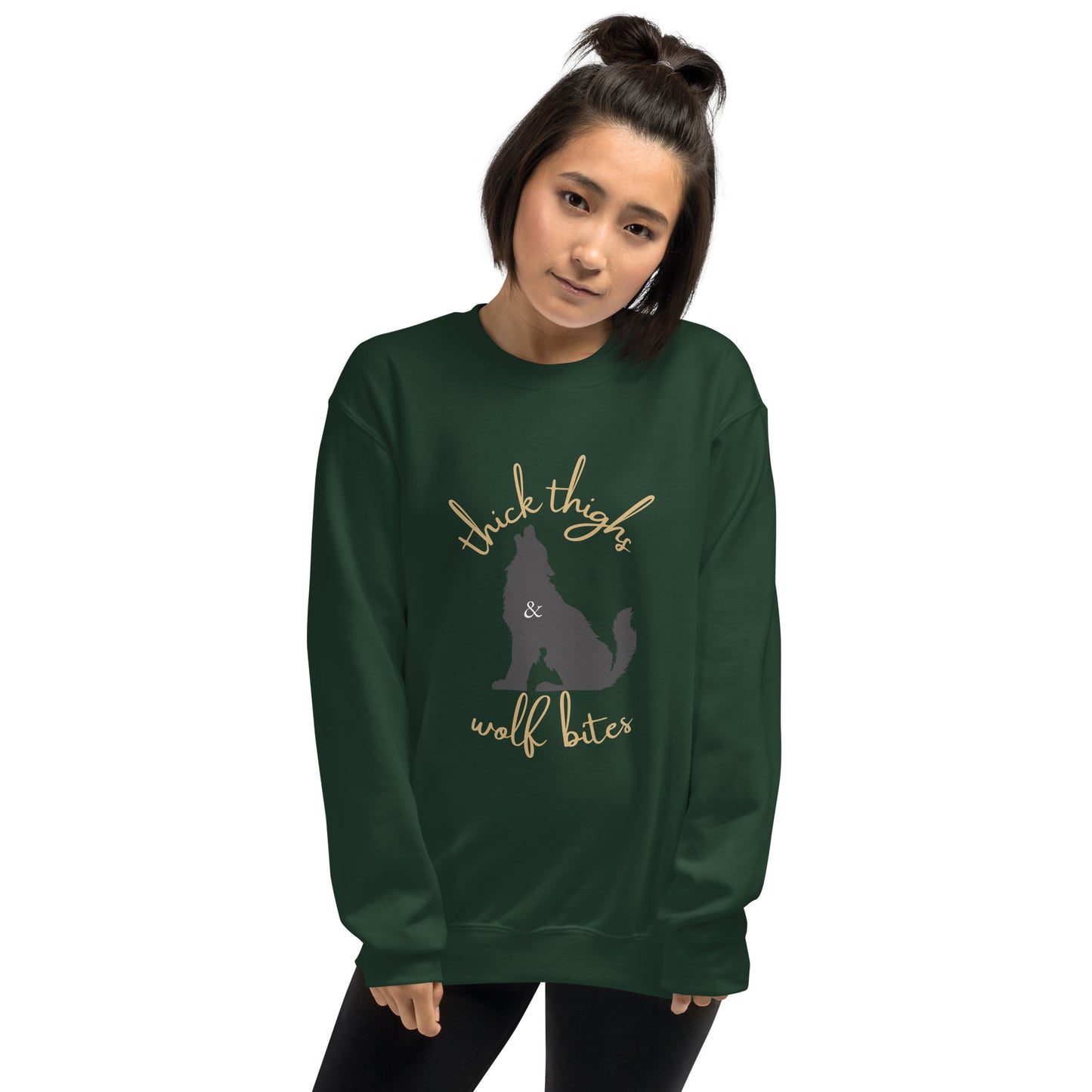 Thick Thighs and Wolf Bites Sweatshirt