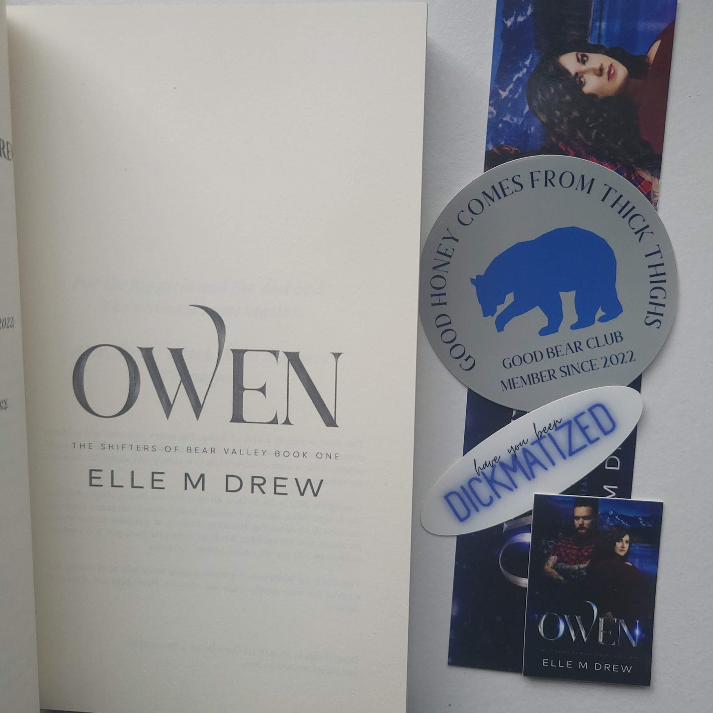 Signed Paperback - Owen The Shifters of Bear Valley