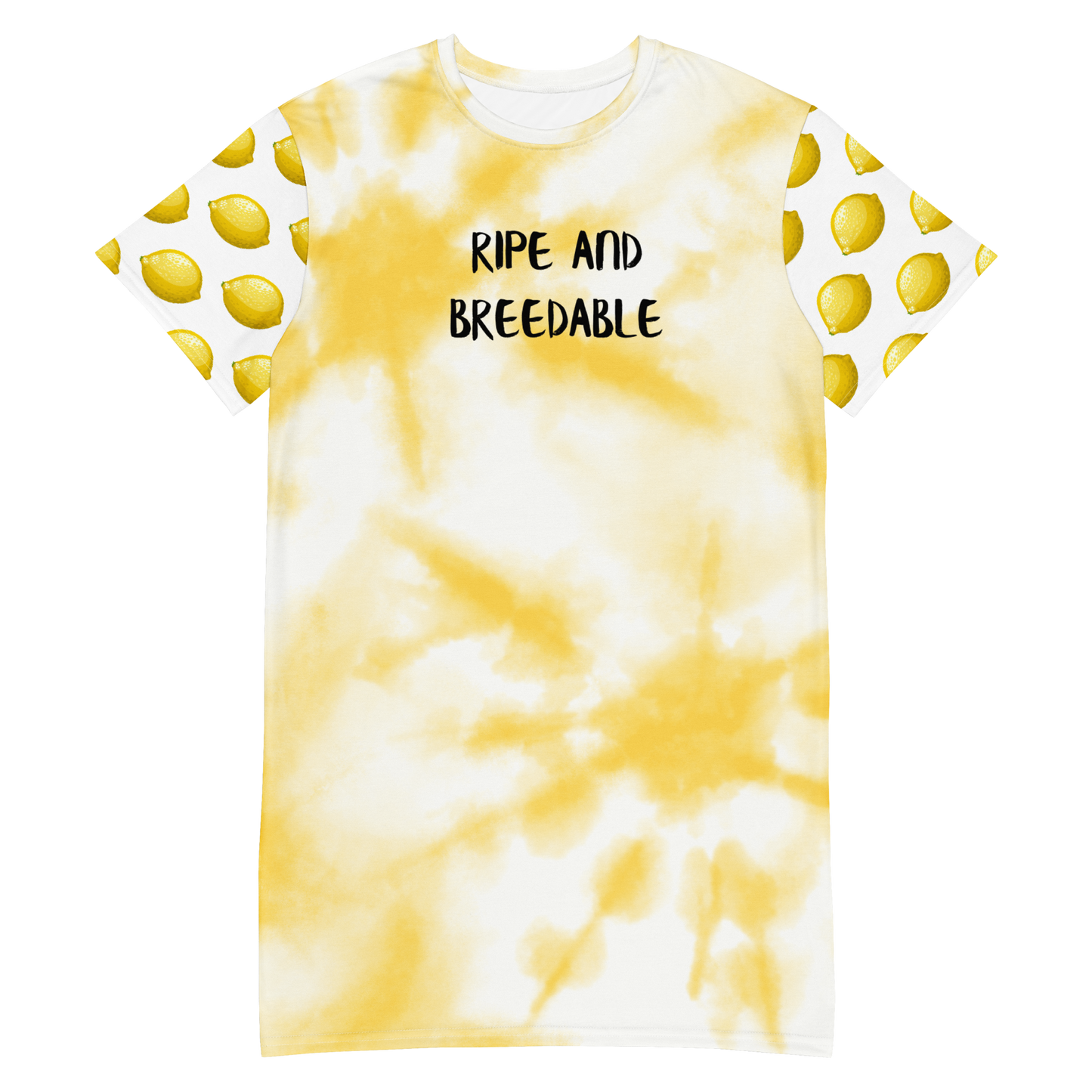 "that lemon dress" - ripe and breedable t-shirt dress