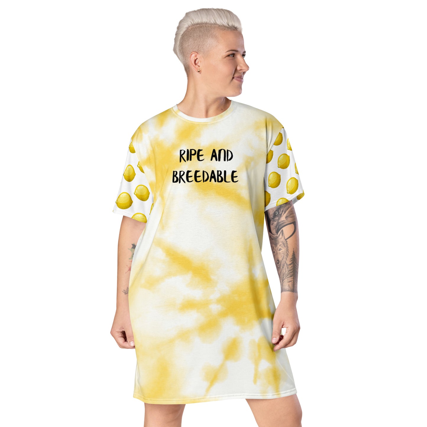 "that lemon dress" - ripe and breedable t-shirt dress