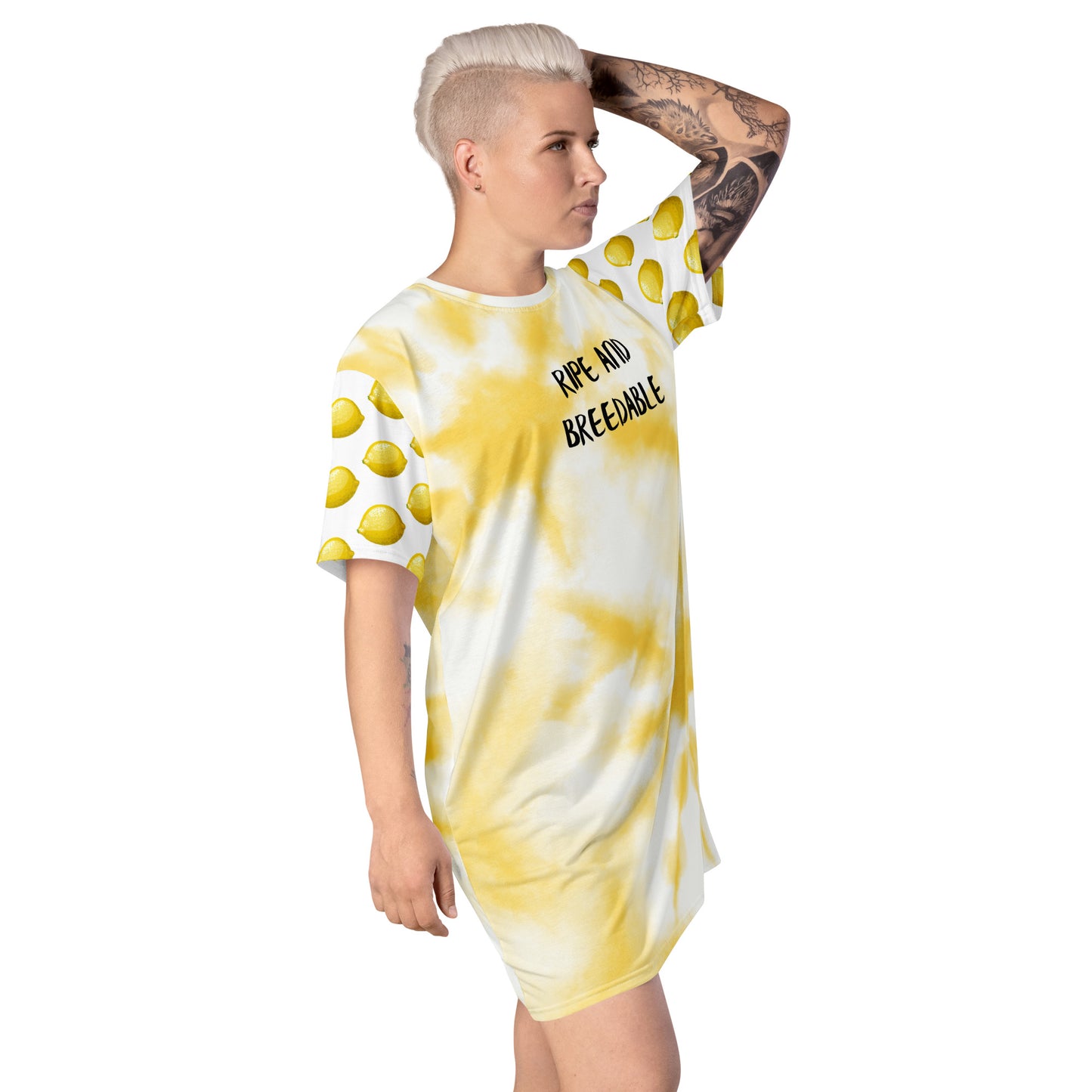 "that lemon dress" - ripe and breedable t-shirt dress